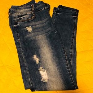 Refuge High Waist Skinny Jeans - Size 12